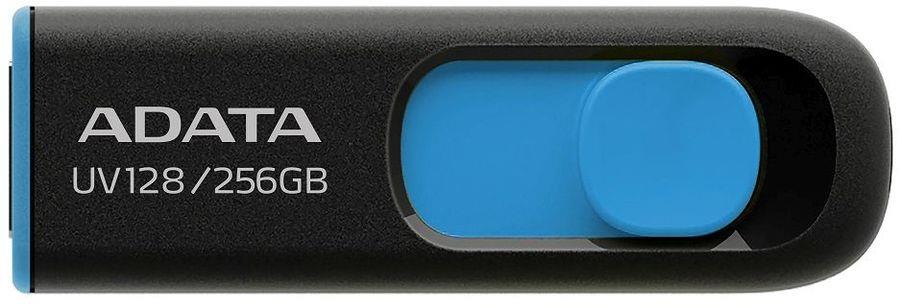 Флэш-накопитель USB3 256GB BLACK AUV128-256G-RBE ADATA - оптом у дистрибьютора ELKO