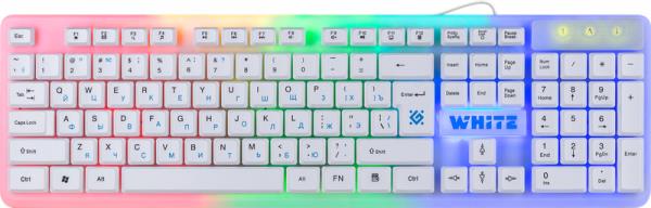 Клавиатура GAMING GK-172 RU WHITE RAINBOW 45172 DEFENDER - оптом у дистрибьютора ELKO