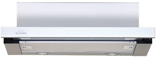 Вытяжка INTEGRA GLASS 60N-400-V2D STEEL/WHITE ELIKOR - оптом у дистрибьютора ELKO