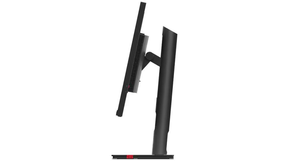 Монитор Lenovo 27" T27h-30 Black/Red, 16:9, IPS, 2560x1440, 4ms, 350cd, 60Hz, 1xHDMI, 1xDP, USB-C, 4xUSB, LAN, HAS - оптом у дистрибьютора ELKO