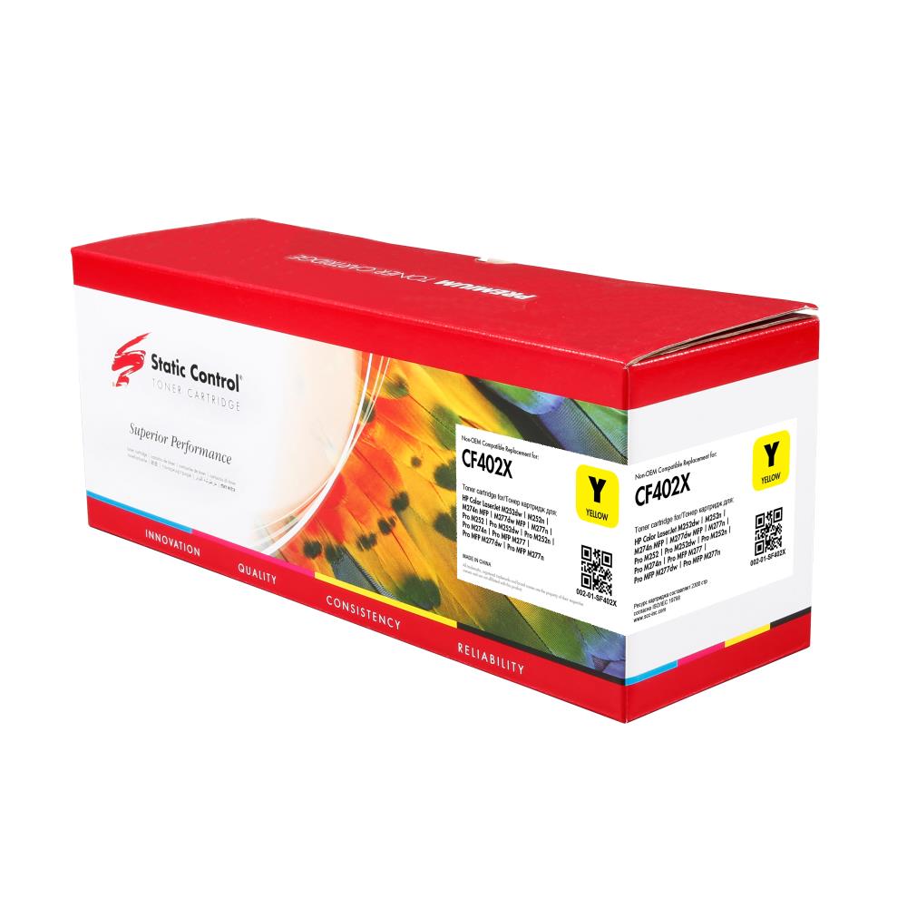 Картридж YELLOW /M252N 2.3K 002-01-SF402X STATIC CONTROL - оптом у дистрибьютора ELKO