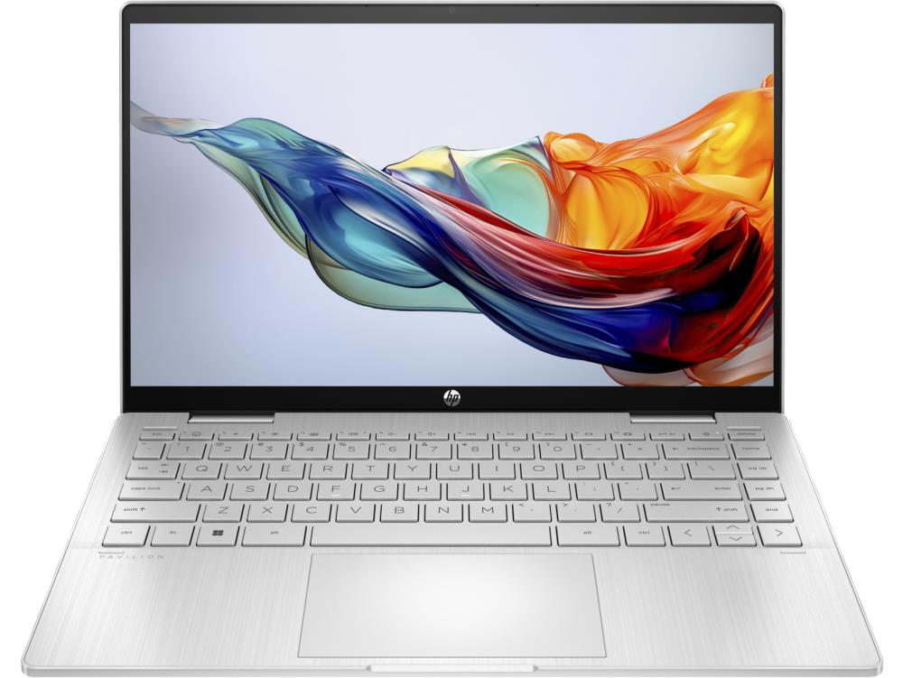 Ноутбук HP Pavilion 14-EK200 14" 1920x1080/Intel Core Ultra 5-120U/RAM 16Гб/SSD 512Гб/Windows 11 Home серебристый 1.6 кг 8X328AV-1 - оптом у дистрибьютора ELKO