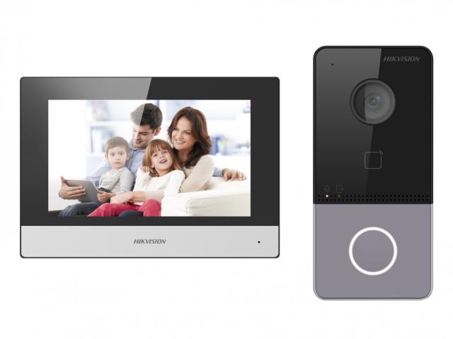 Монитор LCD 7" IP DOORPHONE DS-KIS603-P(C) HIKVISION 0 - оптом у дистрибьютора ABSOLUTETRADE