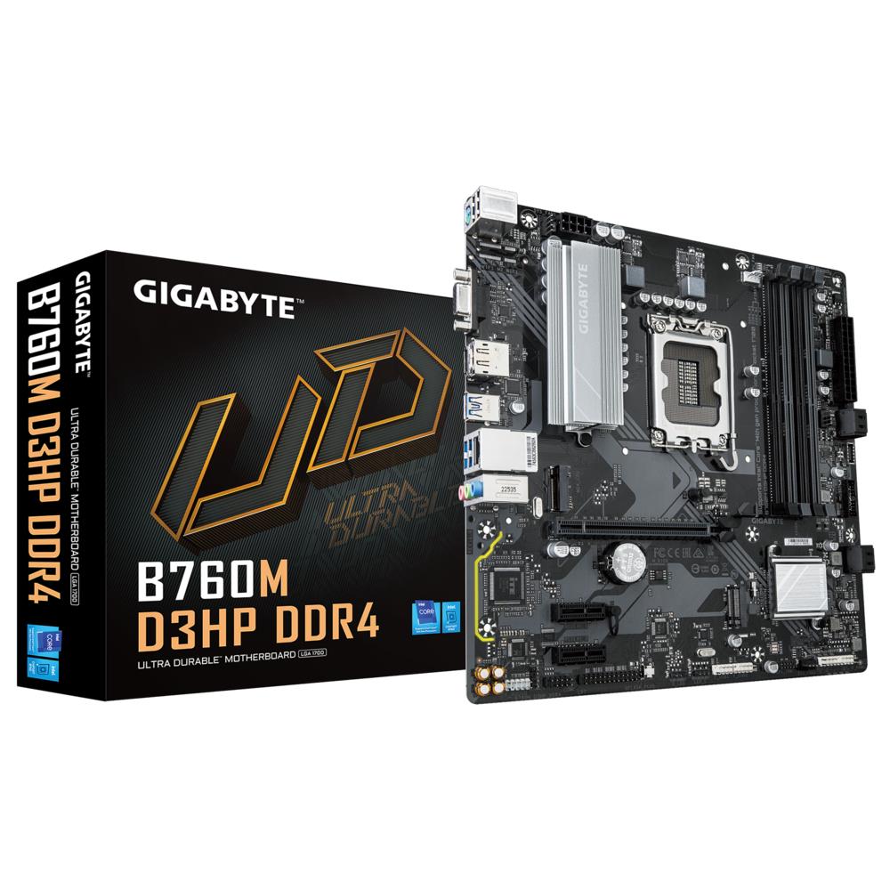 Материнская плата B760 S1700 MATX B760M D3HP DDR4 GIGABYTE - оптом у дистрибьютора ELKO