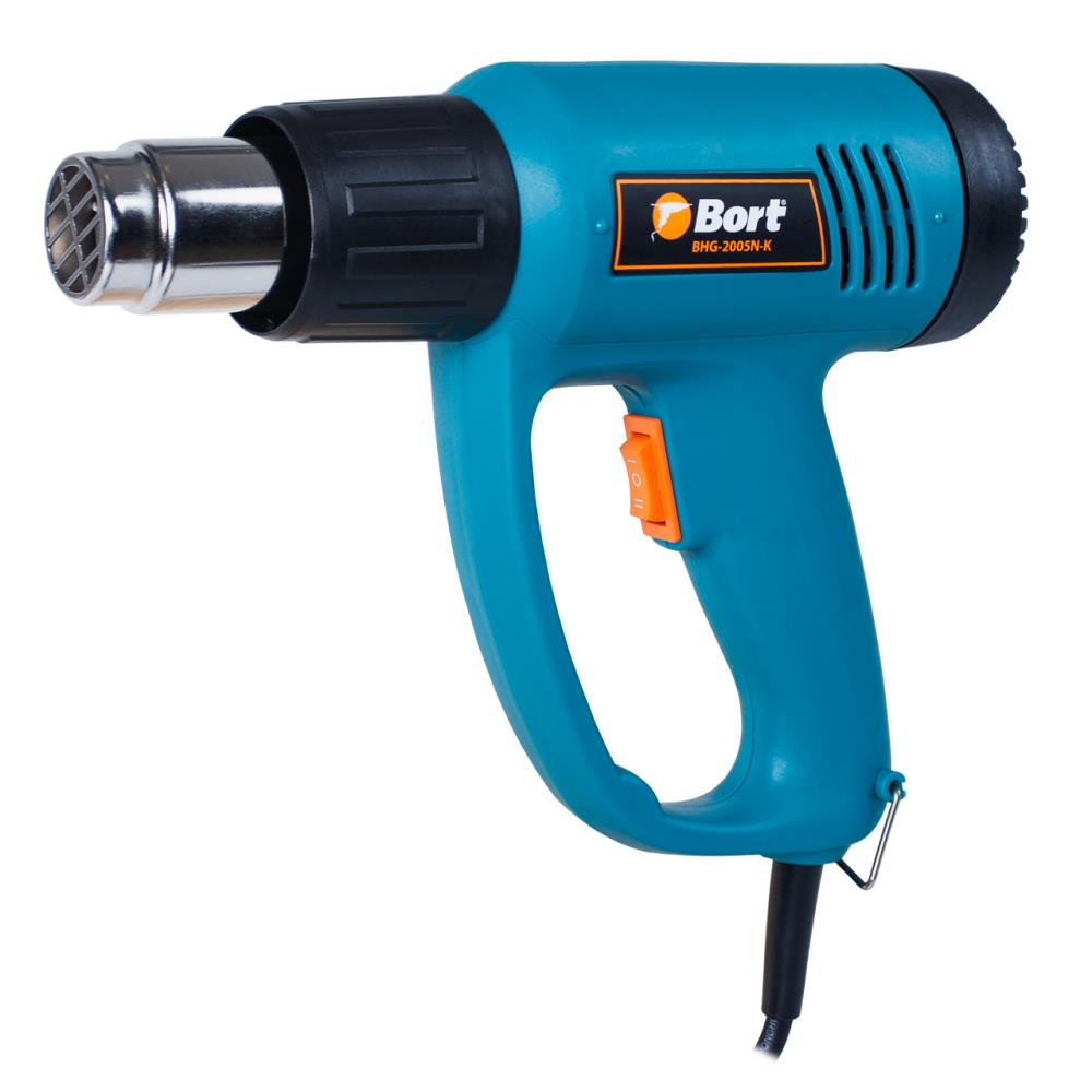 Фен технический 2000W BHG-2005N-K 91271068 BORT - оптом у дистрибьютора ELKO