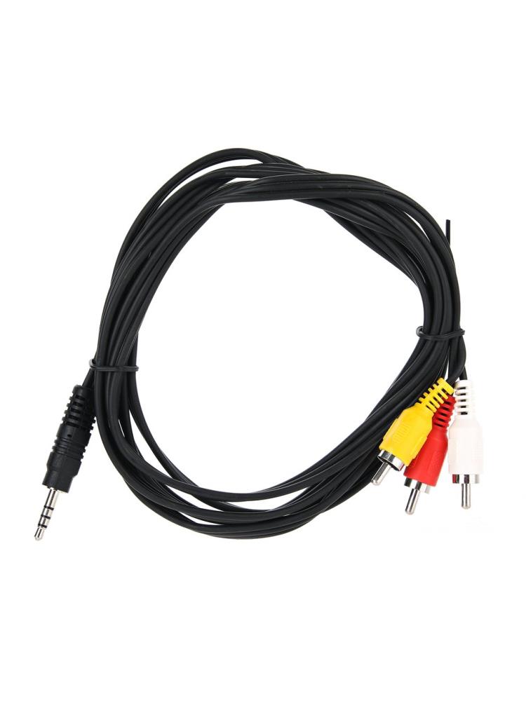 Кабель AUDIO 3.5MM/3XRCA 1.5M CV213-1.5M VCOM - оптом у дистрибьютора ELKO