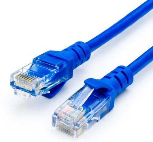 Кабель PATCH CAT5E UTP 2M BLUE AT9161 ATCOM - оптом у дистрибьютора ELKO