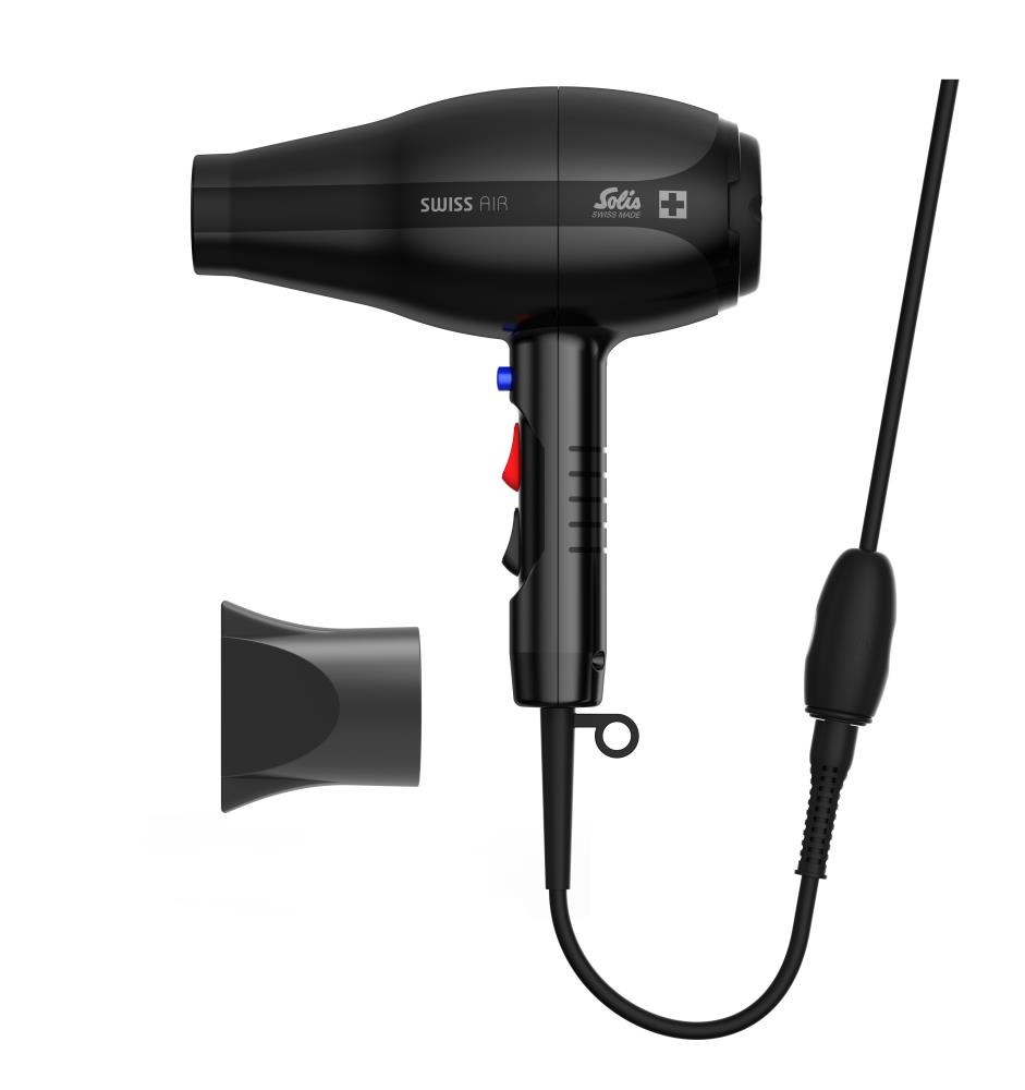 Фен 3802 BLACK 2000W SOLIS - оптом у дистрибьютора ELKO