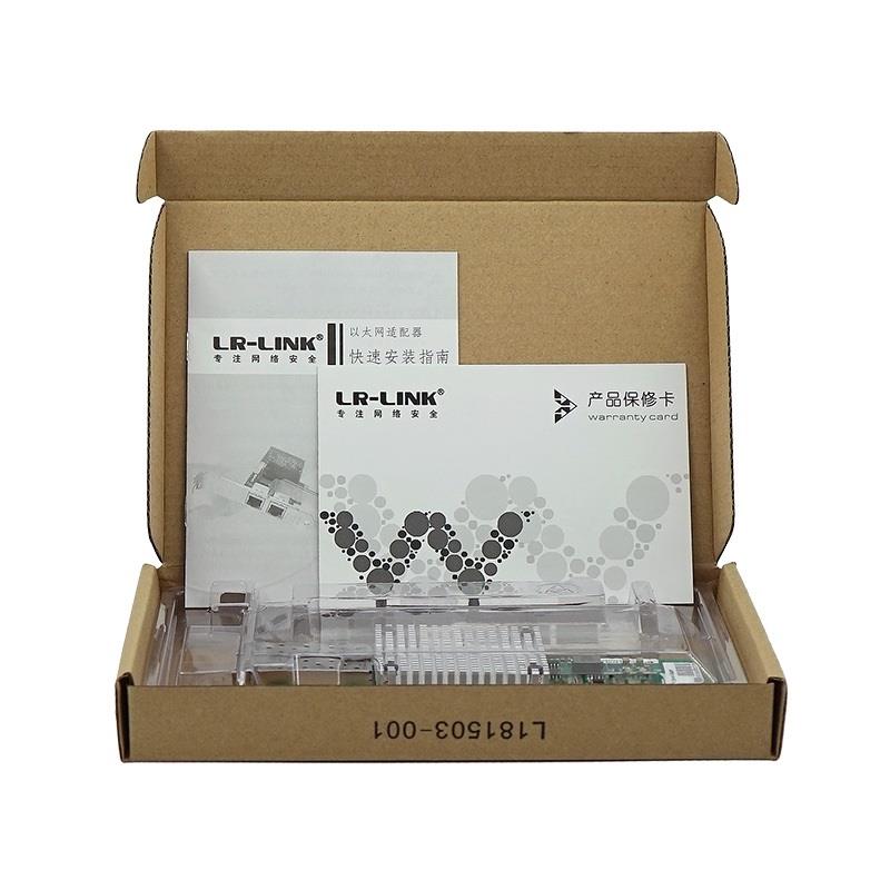 Сетевой адаптер PCIE 10GB FIBER 2SFP+ LREC9802BF-2SFP+ LR-LINK 2 - оптом у дистрибьютора ABSOLUTETRADE 