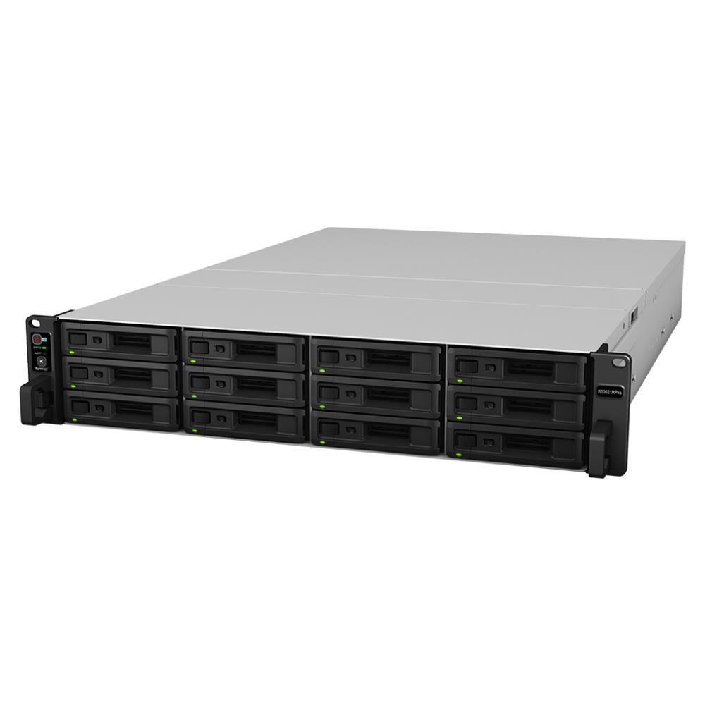 СХД стоечное исполнение 12BAY 2U RP NO HDD RS3621RPXS SYNOLOGY - оптом у дистрибьютора ELKO