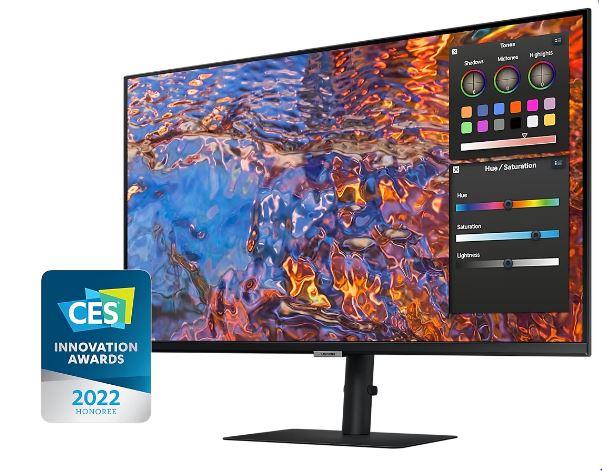 Монитор Samsung 32" S32B800PXI Black, 16:9, IPS, 3840x2160, 5ms, 350cd, 60Hz, 1xHDMI, 1xDP, 3xUSB, USB-C, LAN, HAS - оптом у дистрибьютора ELKO
