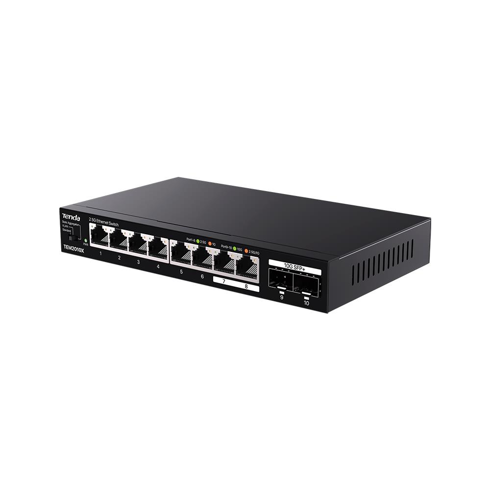 Коммутатор 8PORT TEM2010X TENDA 1 - оптом у дистрибьютора ABSOLUTETRADE 