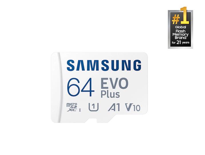 Карта памяти MICRO SDXC EVO+ 64GB V10 W/A MB-MC64SA/CN SAMSUNG - оптом у дистрибьютора ELKO