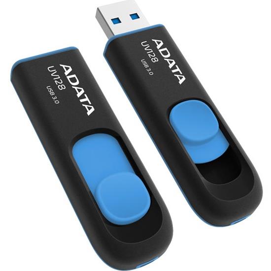 Флэш-накопитель USB3.1 32GB BLUE AUV128-32G-RBE ADATA - оптом у дистрибьютора ELKO