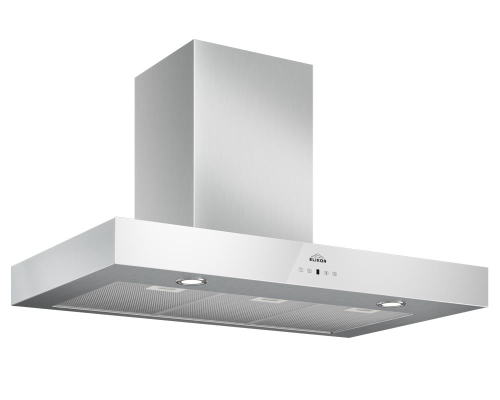 Вытяжка AGAT 90N-1000-E4D STEEL/WH ELIKOR - оптом у дистрибьютора ELKO