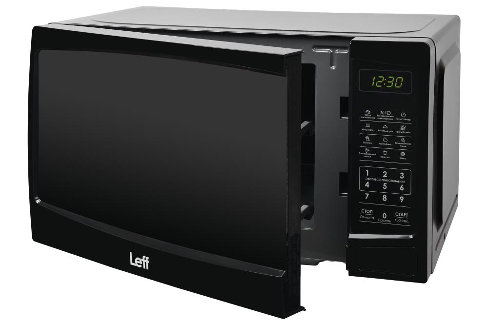 Микроволновая печь 20L GRILL BLACK 20MD733BG 700W LEFF - оптом у дистрибьютора ELKO