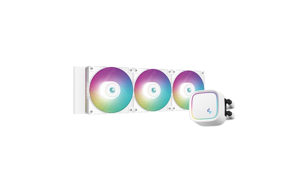 Кулер для процессора водяной S_MULTI PWM LE720 WH ARGB R-LE720-WHAMMN-G-1 DEEPCOOL - оптом у дистрибьютора ELKO