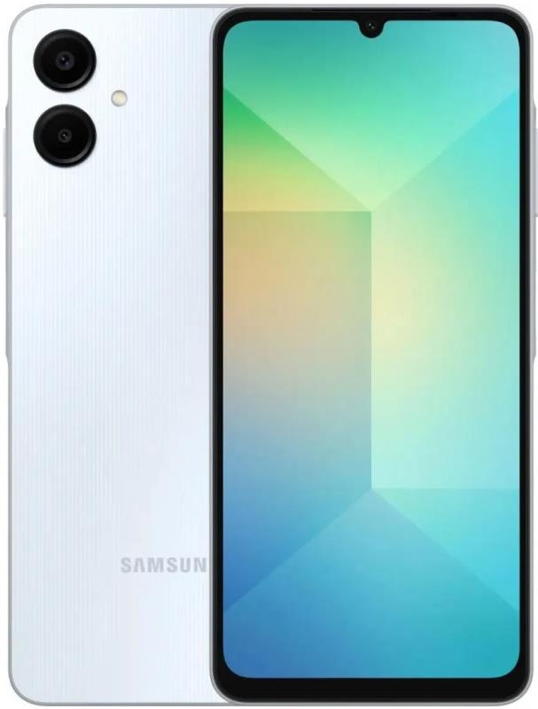 Мобильный телефон GALAXY A06 4/64GB L.BLUE SM-A065 SAMSUNG - оптом у дистрибьютора ELKO