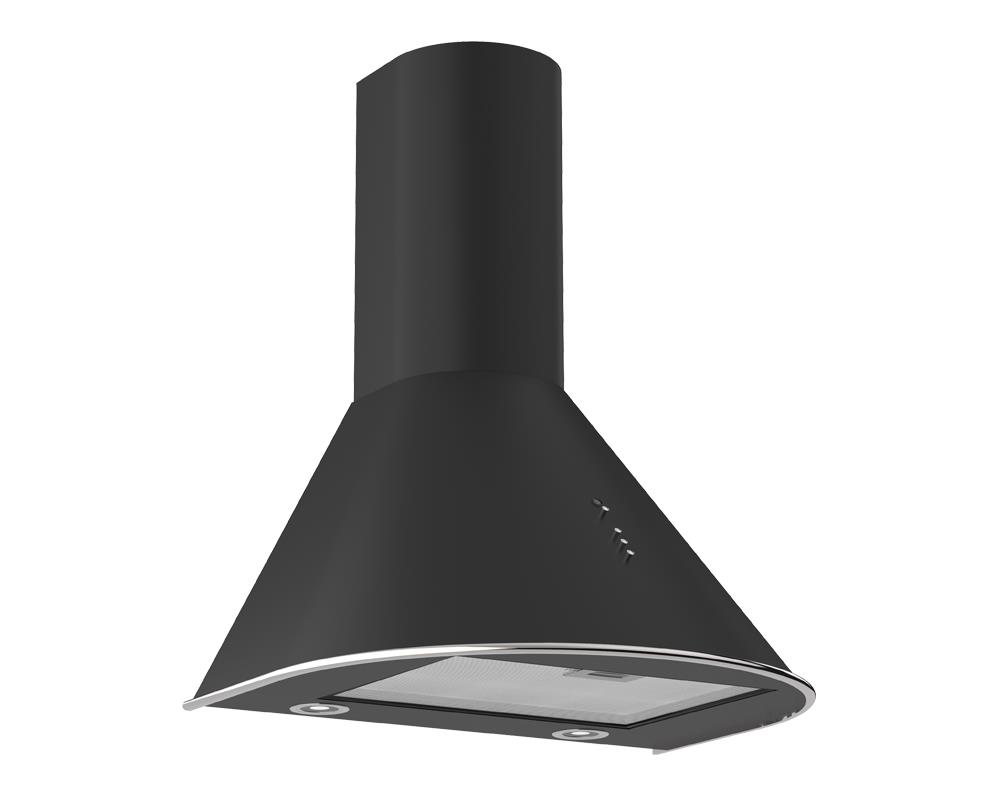 Вытяжка OMEGA 60P-650-K3D BLACK/STEEL ELIKOR - оптом у дистрибьютора ELKO