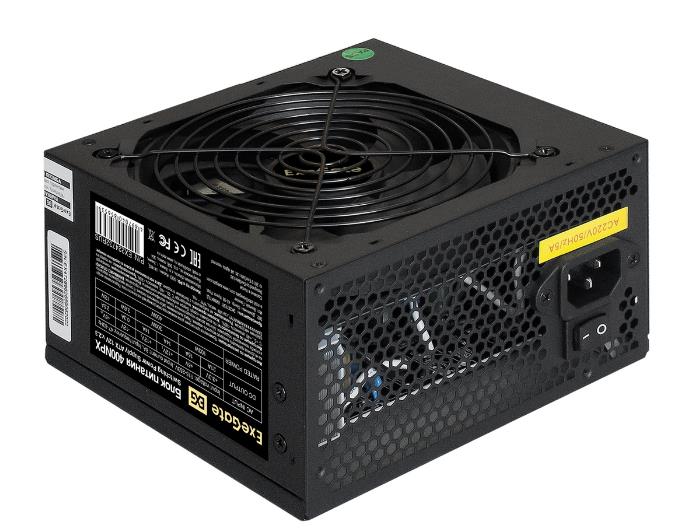 Блок питания ATX 400W 400NPX BLACK EX224732RUS EXEGATE - оптом у дистрибьютора ELKO