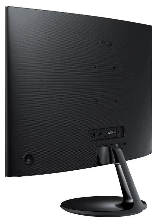 Монитор Samsung 23.8" S24C360EAI Curved 1800R, Black, 16:9, VA, 1920x1080, 250cd, 75Hz, 1xVGA, 1xHDMI 2 - оптом у дистрибьютора ABSOLUTETRADE 