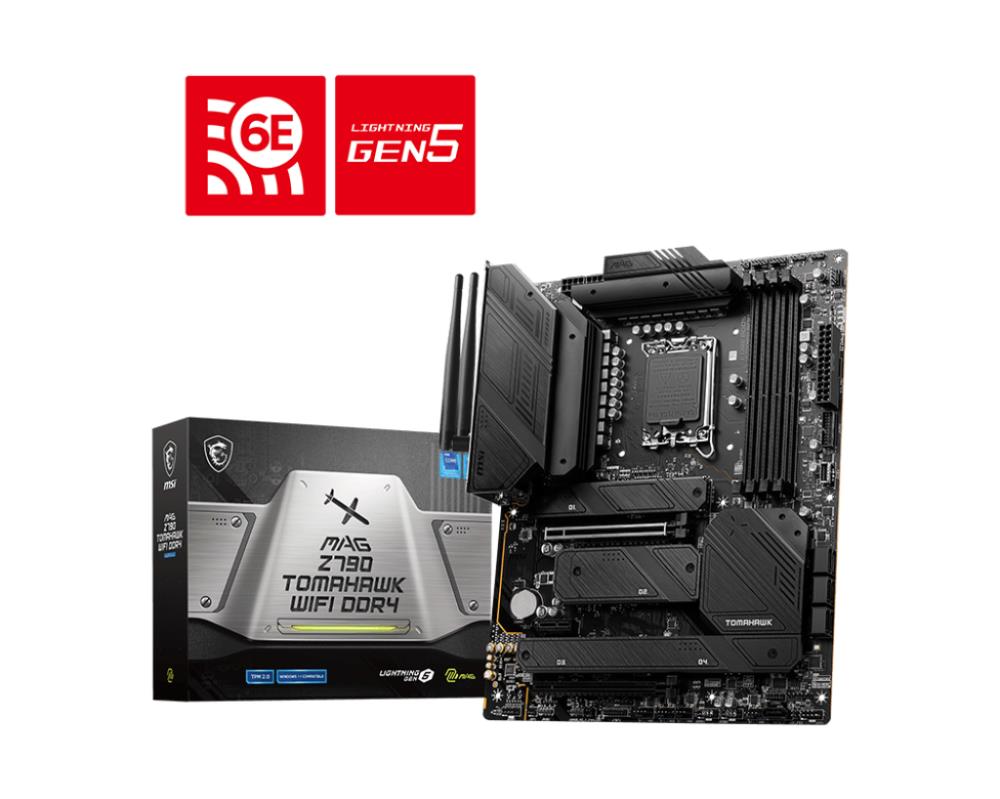 Материнская плата Z790 S1700 ATX Z790 TOMAHAWK WIFI DDR4 MSI - оптом у дистрибьютора ELKO