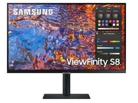 Монитор Samsung 27" S27B800PXI Black, 16:9, IPS, 3840x2160, 5ms, 350cd, 60Hz, 1xHDMI, 1xDP, 3xUSB, USB-C, LAN, HAS - оптом у дистрибьютора ELKO