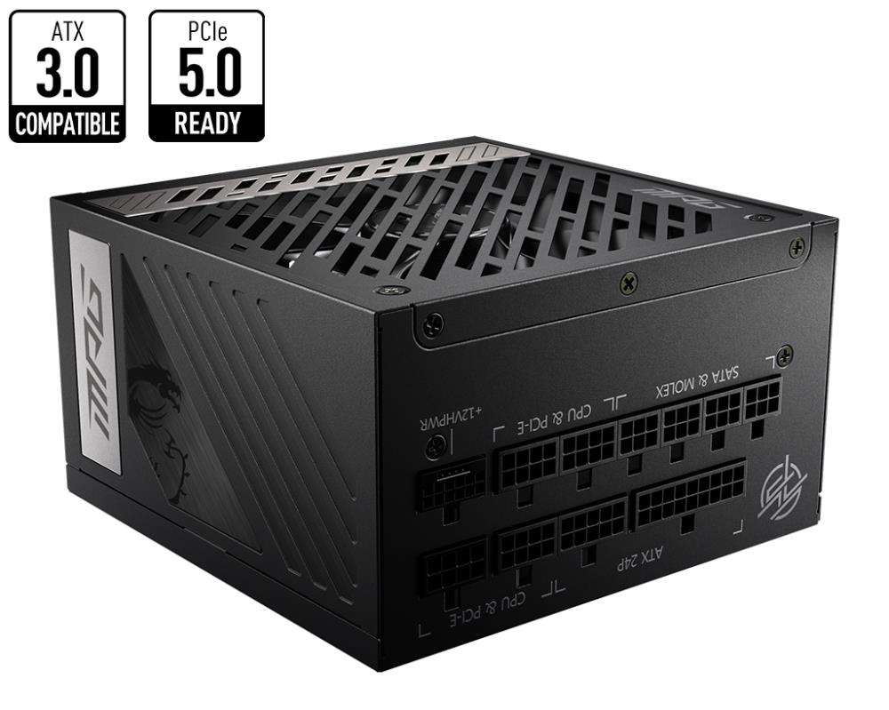 Блок питания ATX 850W MPG A850G PCIE5 MSI - оптом у дистрибьютора ELKO