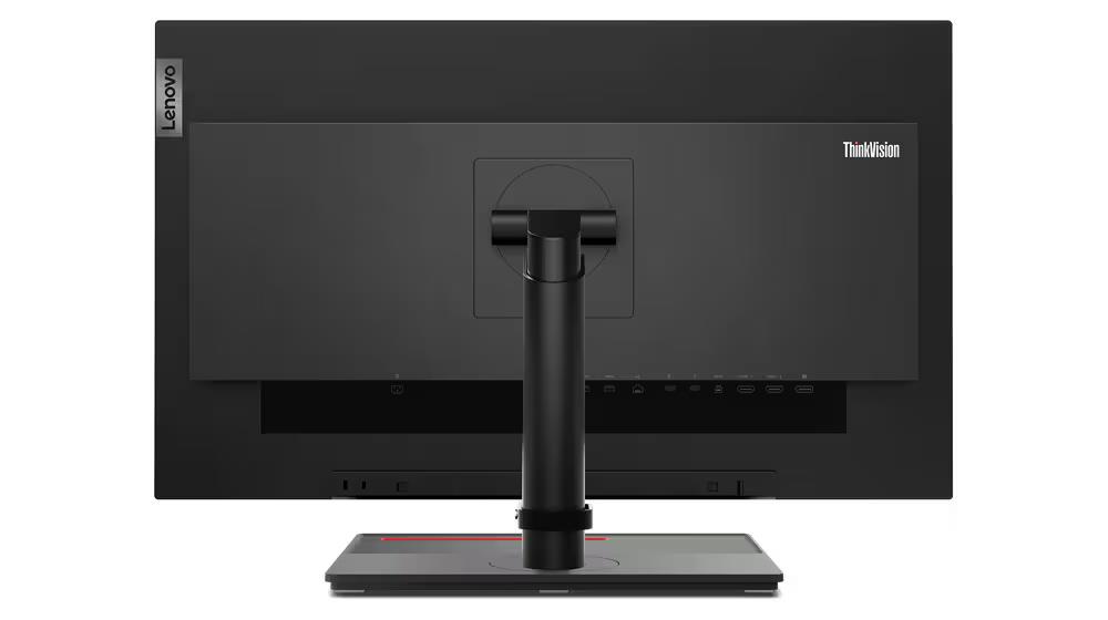 Монитор Lenovo 27" P27u-20 Black/Red, 16:9, IPS, 3840 x 2160, 4ms, 450cd, 60Hz, 2xHDMI, 1xDP, 3xUSB, USB-C, 1xThunderbolt, LAN, SPK HAS - оптом у дистрибьютора ELKO