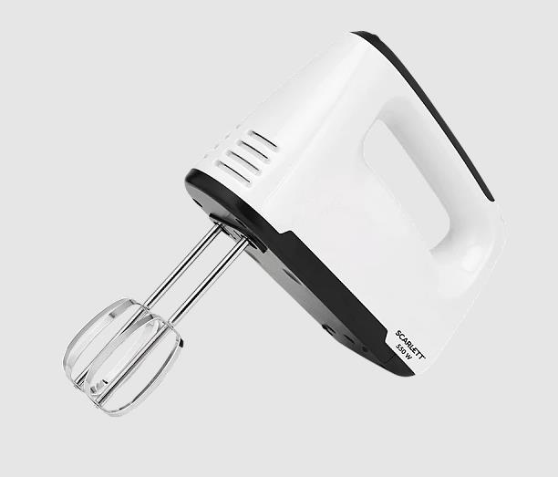 Миксер ручной SC-HM40S22 WHITE 550W SCARLETT - оптом у дистрибьютора ELKO