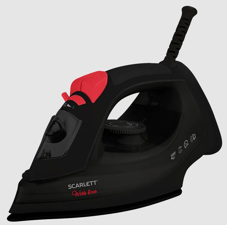 Утюг WITH LOVE SC-SI30K70 BLACK SCARLETT - оптом у дистрибьютора ELKO