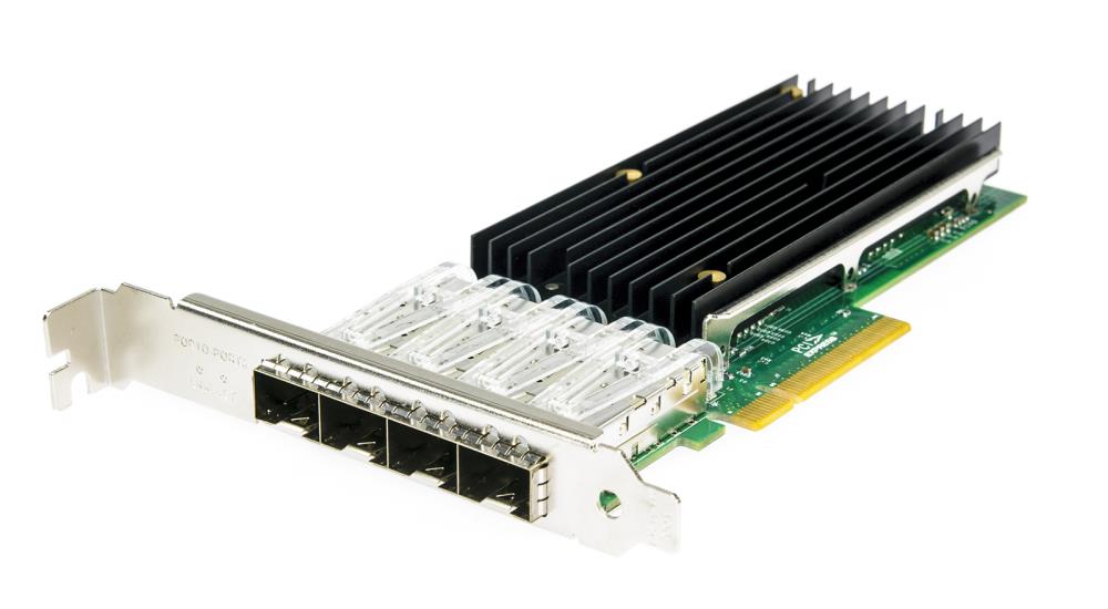 Сетевой адаптер PCIE 10GB FIBER 4SFP+ LREC9804BF-4SFP+ 94F4486 LR-LINK - оптом у дистрибьютора ELKO