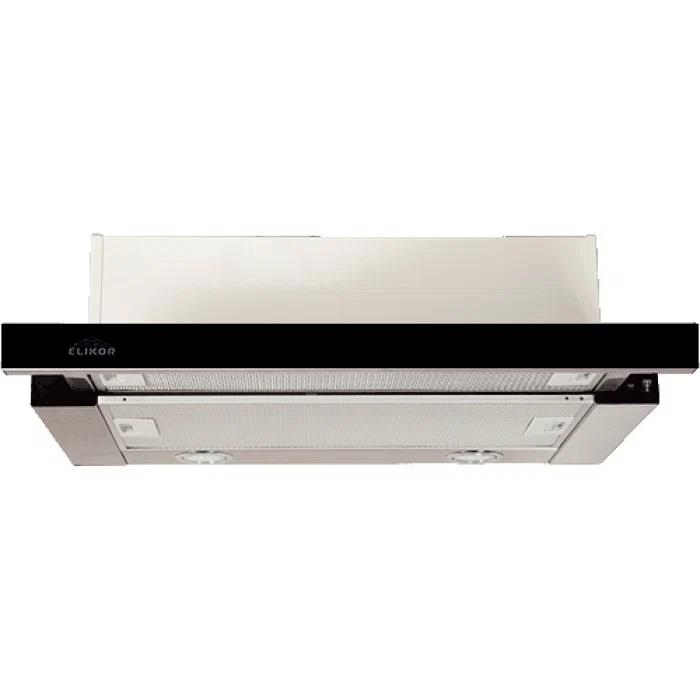 Вытяжка INTEGRA GLASS 60N-400-V2D STEEL/BLACK ELIKOR - оптом у дистрибьютора ELKO