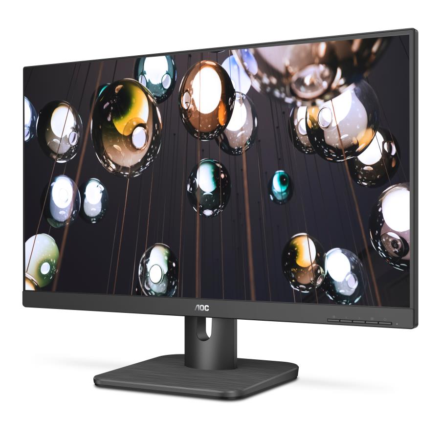Монитор AOC 23.8" 24E1Q Black, 16:9, IPS, 1920x1080, 5ms, 250cd, 60Hz, 1xVGA, 1xHDMI, 1xDP, SPK - оптом у дистрибьютора ELKO