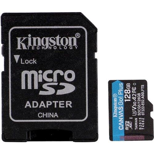 Карта памяти MICRO SDXC 128GB UHS-I W/ADAPTER SDCG3/128GB KINGSTON - оптом у дистрибьютора ELKO