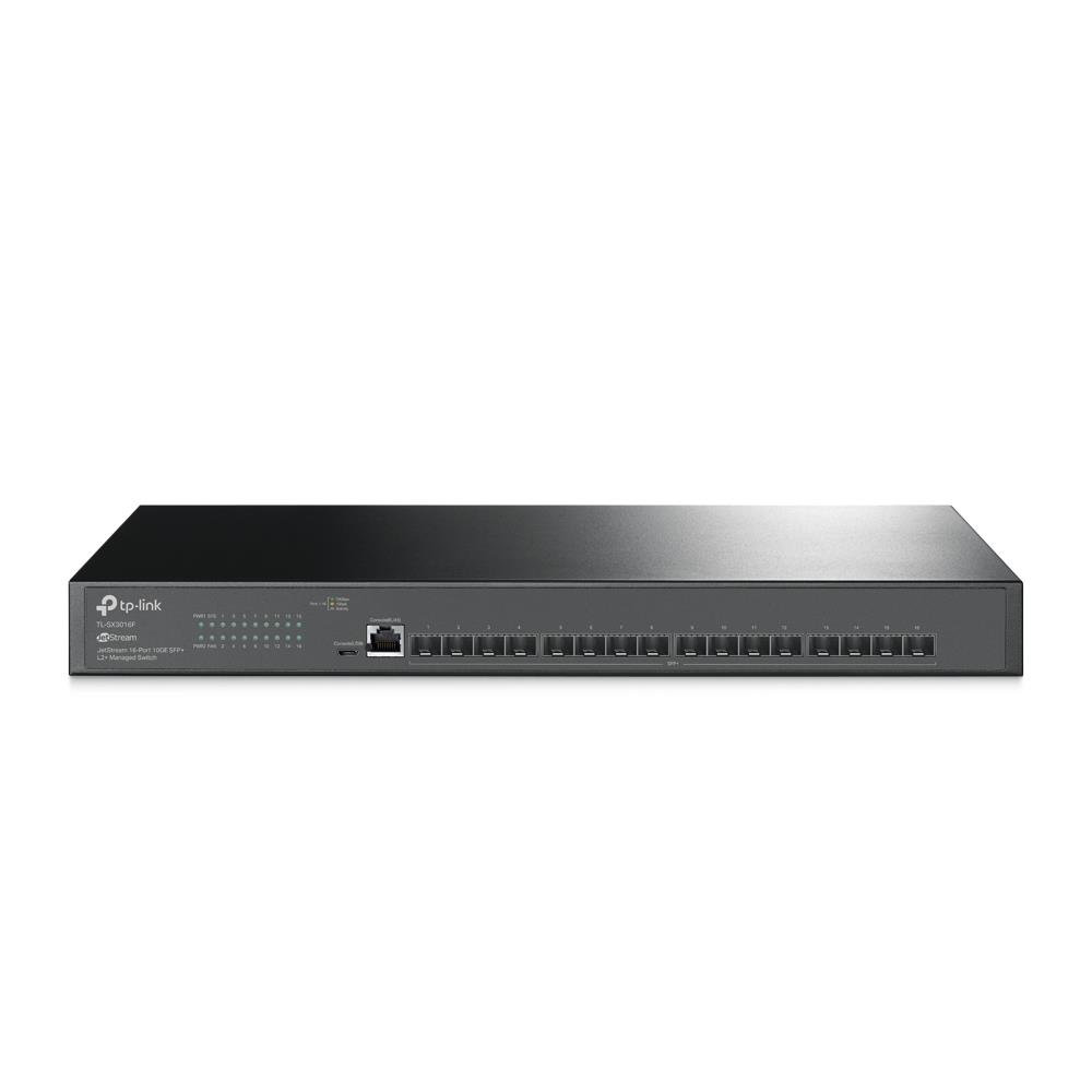 Коммутатор 16PORT SFP+ L2 TL-SX3016F TP-LINK - оптом у дистрибьютора ELKO