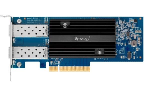 Сетевой адаптер PCIE 10GB SFP+ E10G21-F2 SYNOLOGY - оптом у дистрибьютора ELKO
