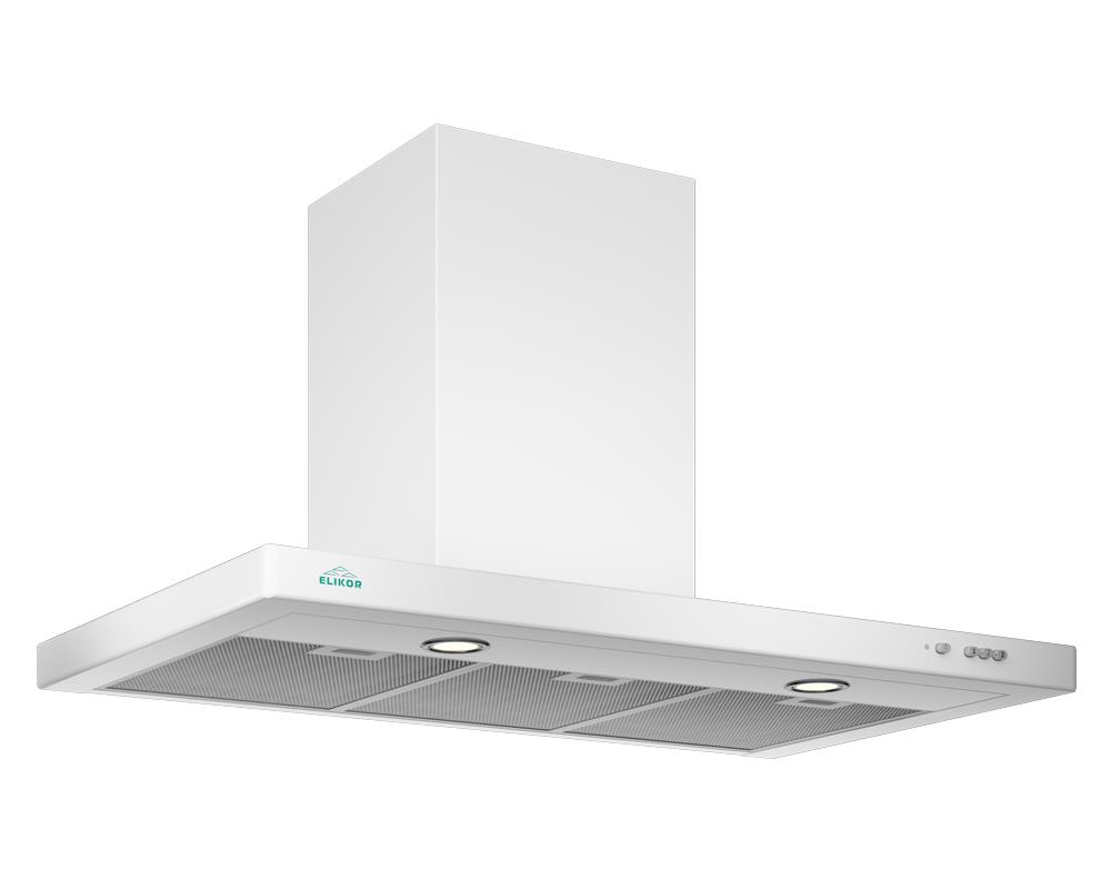 Вытяжка KVADRA 90P-650-K3D WHITE ELIKOR - оптом у дистрибьютора ELKO