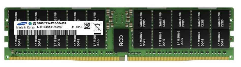 Модуль памяти 32GB DDR5-4800 M321R4GA0BB0-CQK SAMSUNG - оптом у дистрибьютора ELKO
