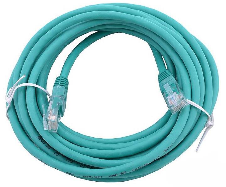 Кабель PATCH CAT5E UTP 5M ANP511 5M G AOPEN - оптом у дистрибьютора ELKO