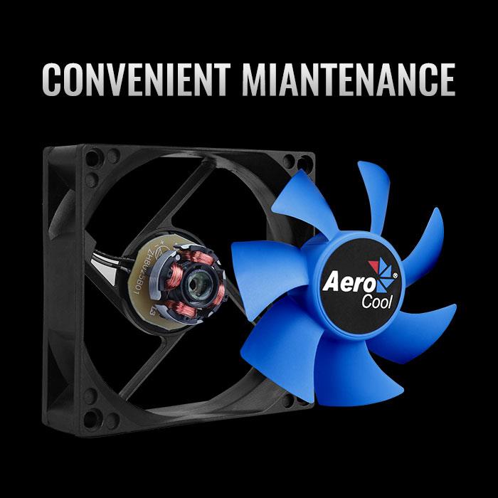 Вентилятор для корпуса 80MM MOTION 8 PLUS 4710700950784 AEROCOOL - оптом у дистрибьютора ELKO