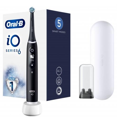 Электрическая зубная щетка IO6 BLACK ORAL-B - оптом у дистрибьютора ELKO