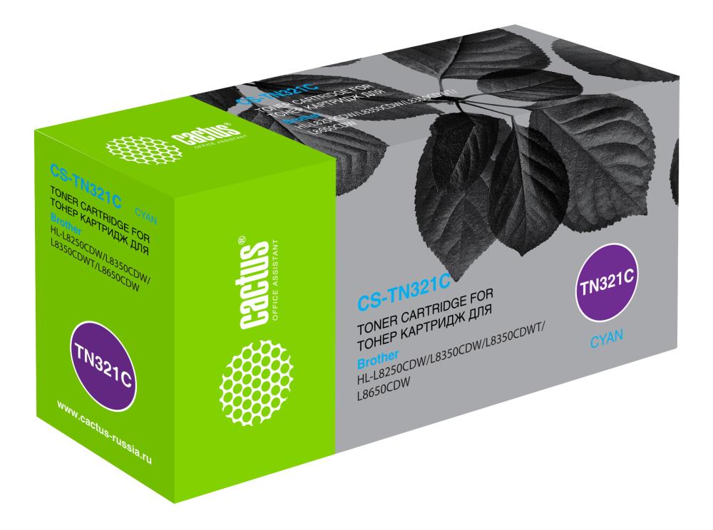 Картридж CYAN /HL-L8250CDN 1.5K CS-TN321C CACTUS - оптом у дистрибьютора ELKO