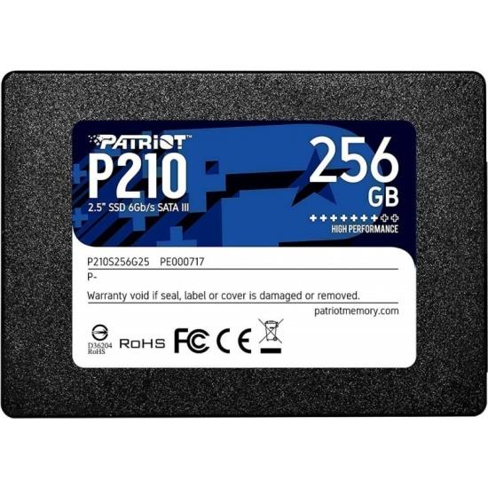 SSD жесткий диск SATA2.5" 256GB P210S256G25 PATRIOT - оптом у дистрибьютора ELKO