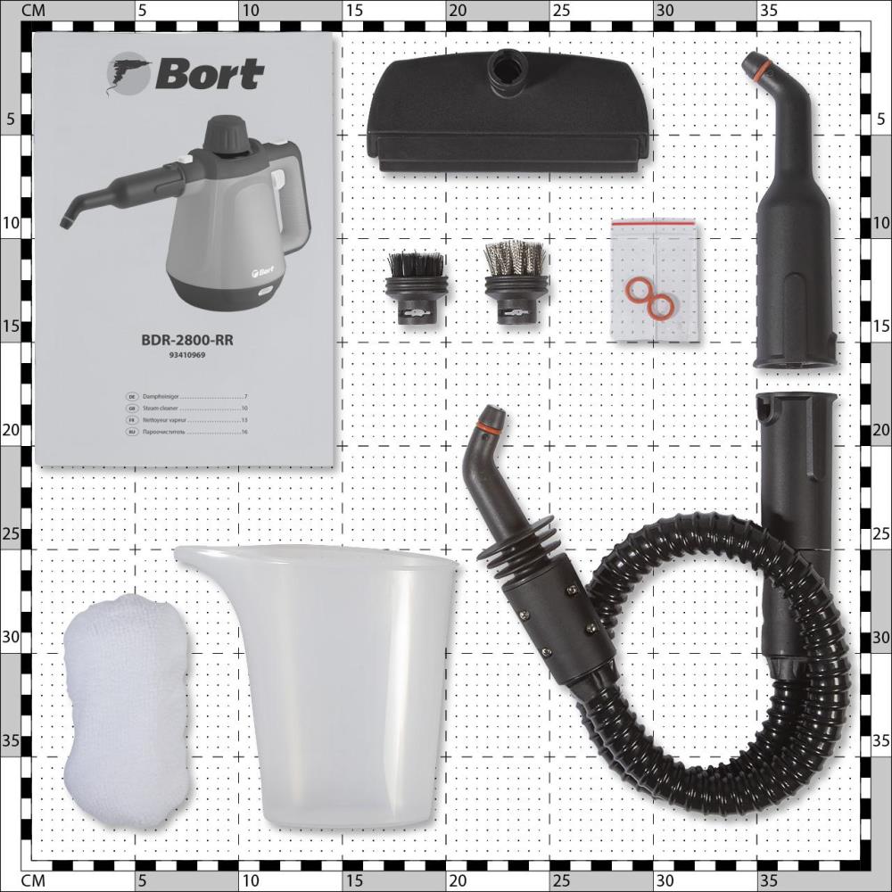 Пароочиститель BORT BDR-2800-RR - оптом у дистрибьютора ELKO