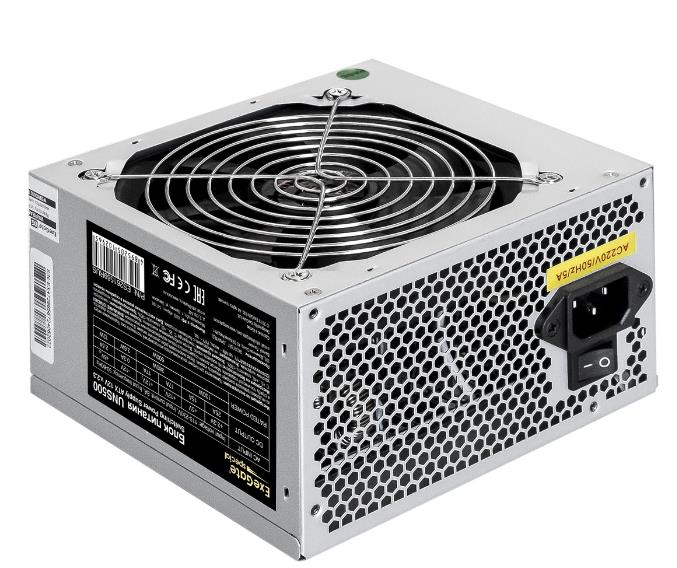 Блок питания ATX 500W UNS500 ES261569RUS EXEGATE - оптом у дистрибьютора ELKO