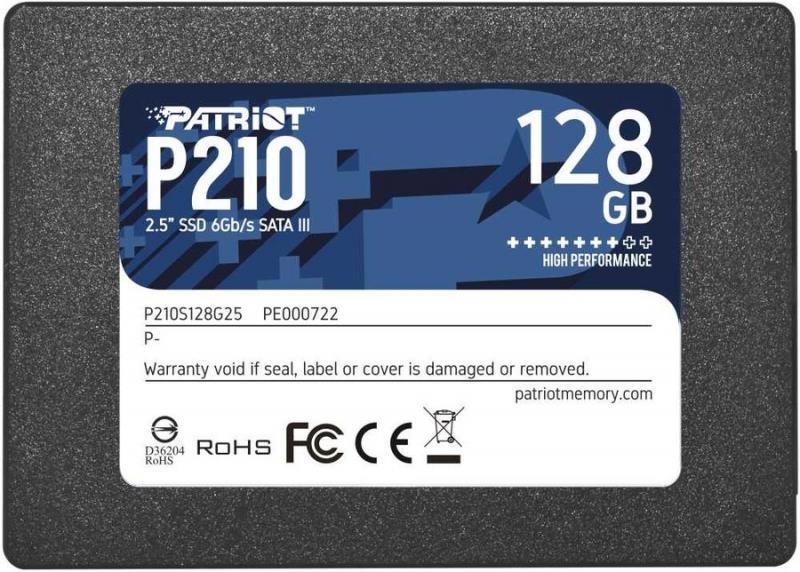 SSD жесткий диск SATA2.5" 128GB P210S128G25 PATRIOT - оптом у дистрибьютора ELKO