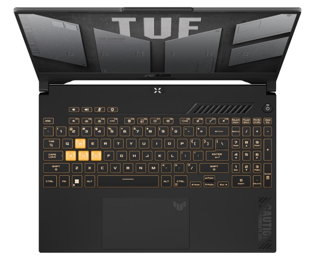 Ноутбук ASUS TUF F15 FX507VU-LP328 15.6" 1920x1080/Intel Core i7-13620H/RAM 16Гб/SSD 512Гб/RTX 4050 6Гб/ENG|RUS/без ОС серый 2.2 кг 90NR0CJ7-M00PN0 2 - оптом у дистрибьютора ABSOLUTETRADE 