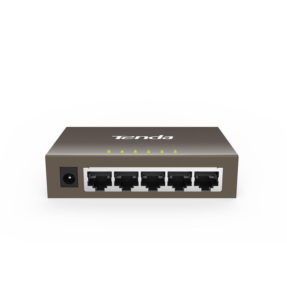 Коммутатор 5PORT 100/1000M TEG1005D TENDA - оптом у дистрибьютора ELKO