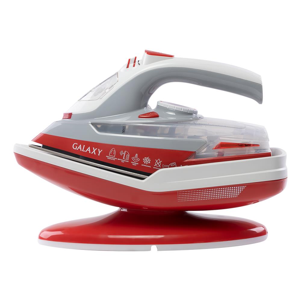 Утюг GL6150 RED/GREY GALAXY - оптом у дистрибьютора ELKO